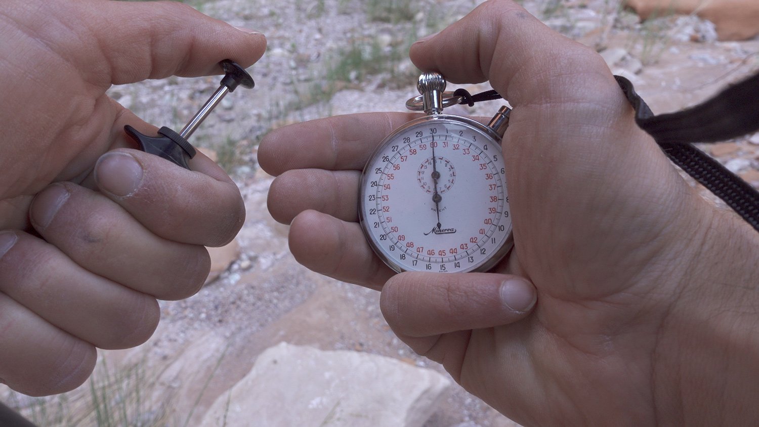 The Virtues of an Analog Stopwatch